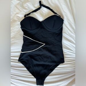Marysia black swimsuit Small
